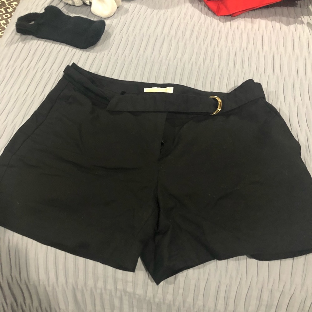 Michael Kors black dress shorts